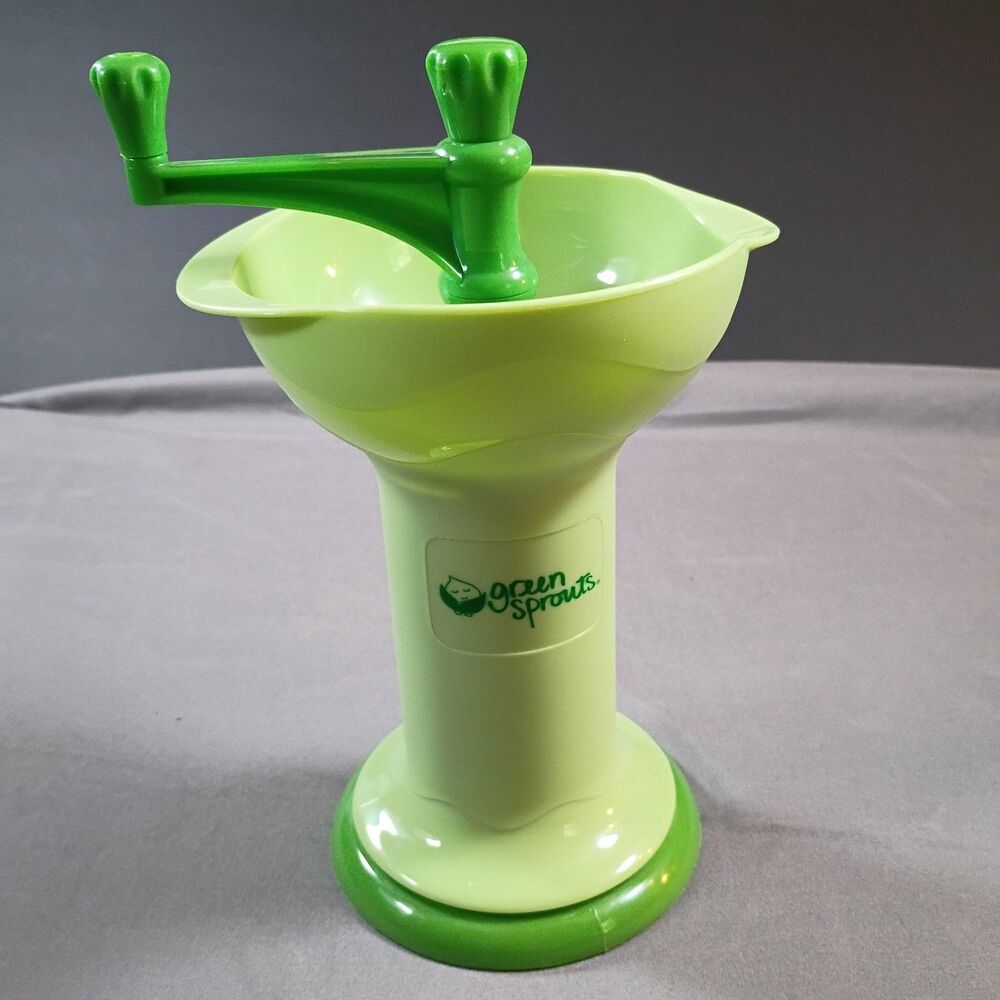 Green Sprouts Baby Fresh Food Manual Mash Grinder Mill Portable
